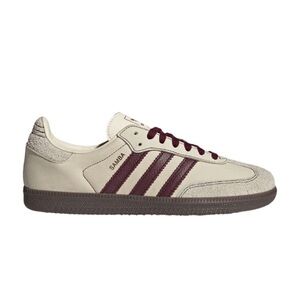 SAMBA OG SHOES
Color: Wonder White / Maroon / Putty Grey
Size: 8